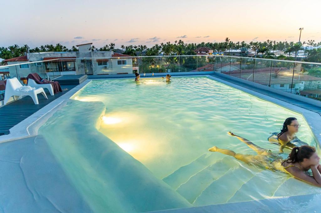Bazén v ubytování HOTEL ALKQUIMIA nebo v jeho okolí