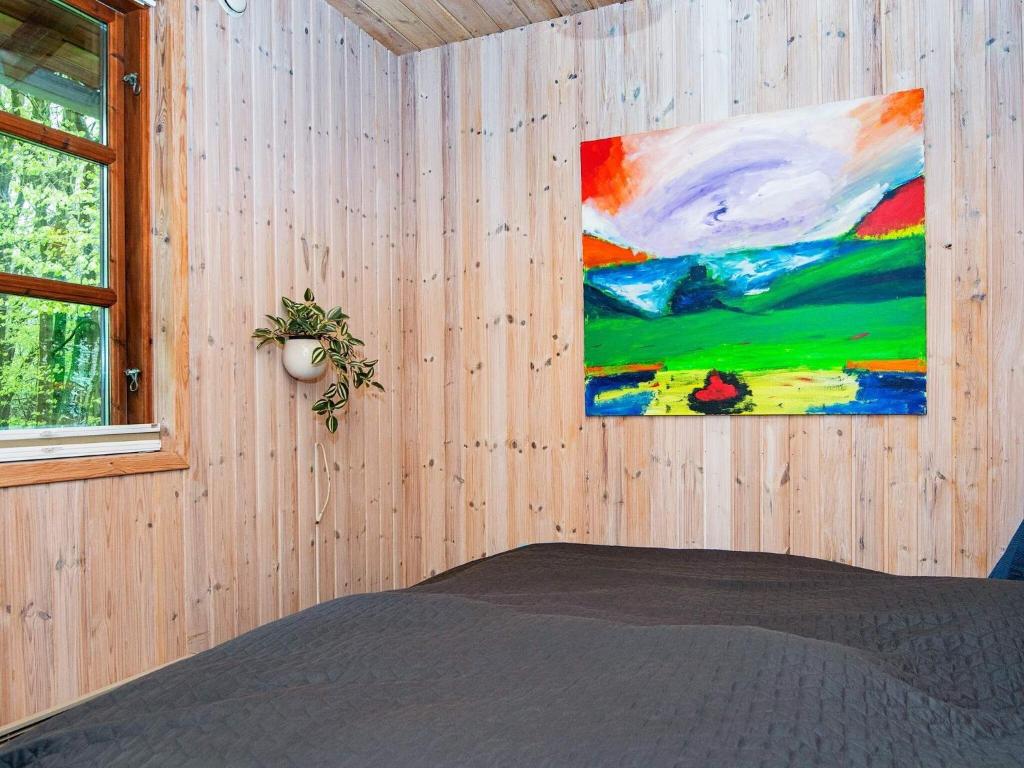 Voodi või voodid majutusasutuse Holiday home Toftlund XLIX toas