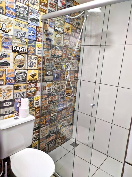 Koupelna v ubytování Tiny House Paraiso Minicasas Com Hidromassagem