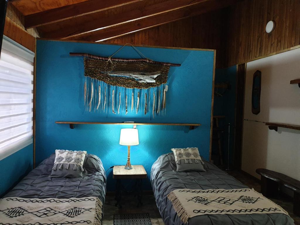 Ένα ή περισσότερα κρεβάτια σε δωμάτιο στο Alto Ciprés