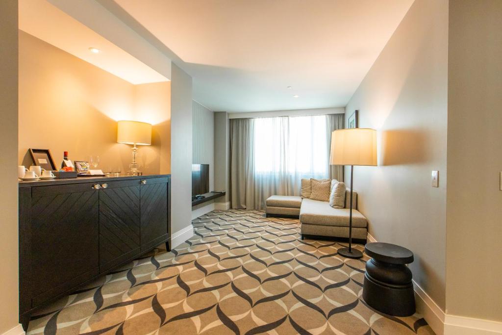 Posezení v ubytování Mayfair Hotel