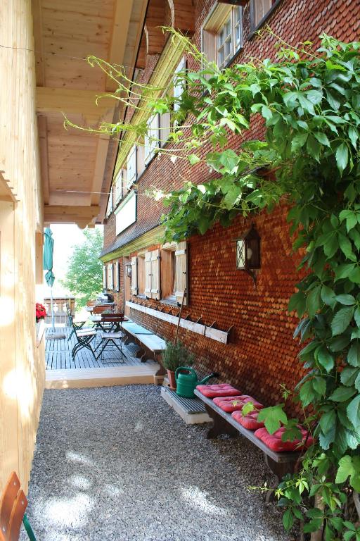 Balkón nebo terasa v ubytování Gämsle Hotel, Wirtshaus & mehr