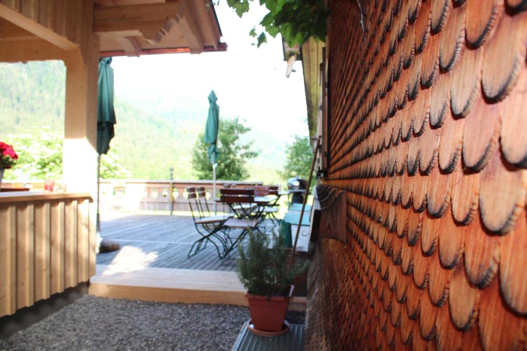 Balkón nebo terasa v ubytování Gämsle Hotel, Wirtshaus & mehr