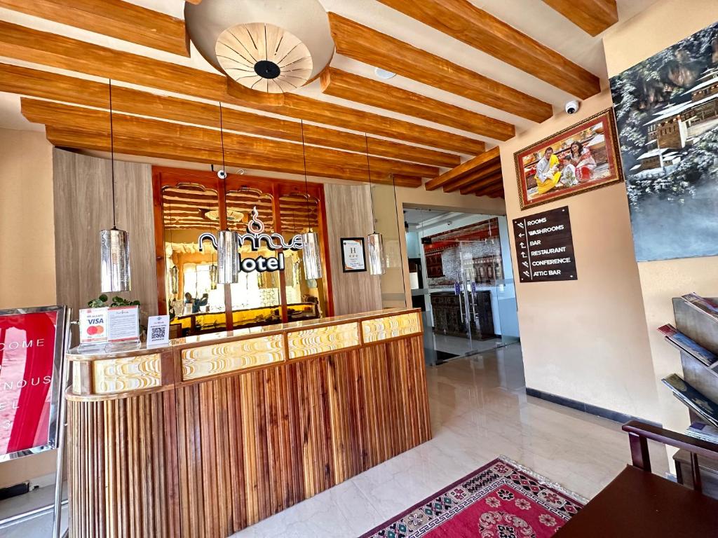 Lounge nebo bar v ubytování NUMINOUS HOTEL