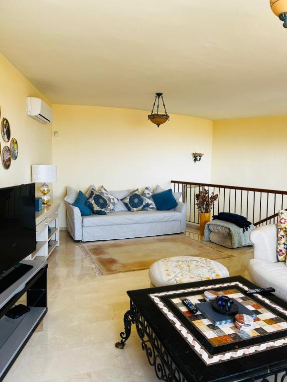 Posezení v ubytování Villa Romeo