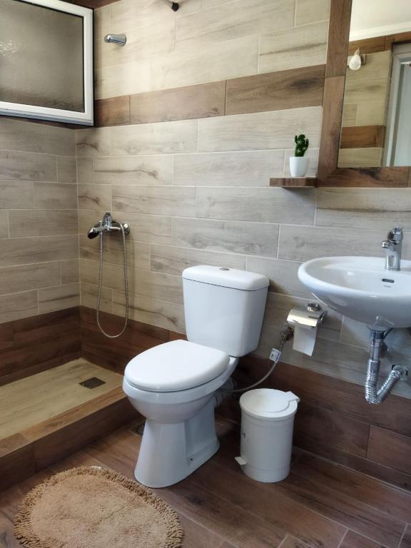 Koupelna v ubytování Cosmitsa House