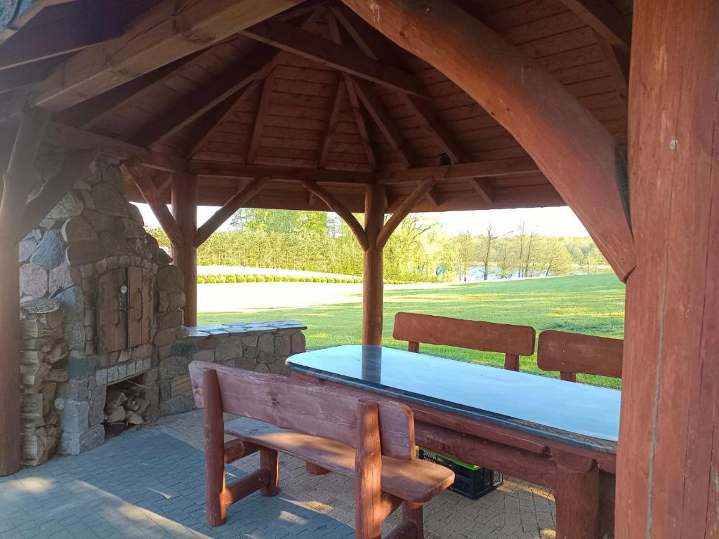 Fotografie z fotogalerie ubytování Agroturystyka Żuczek nad jeziorem v destinaci Okuniowiec