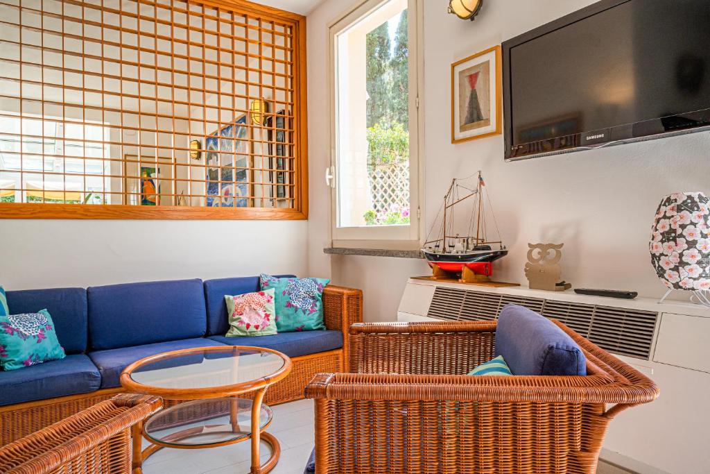 Posezení v ubytování Hotel Yacht Club