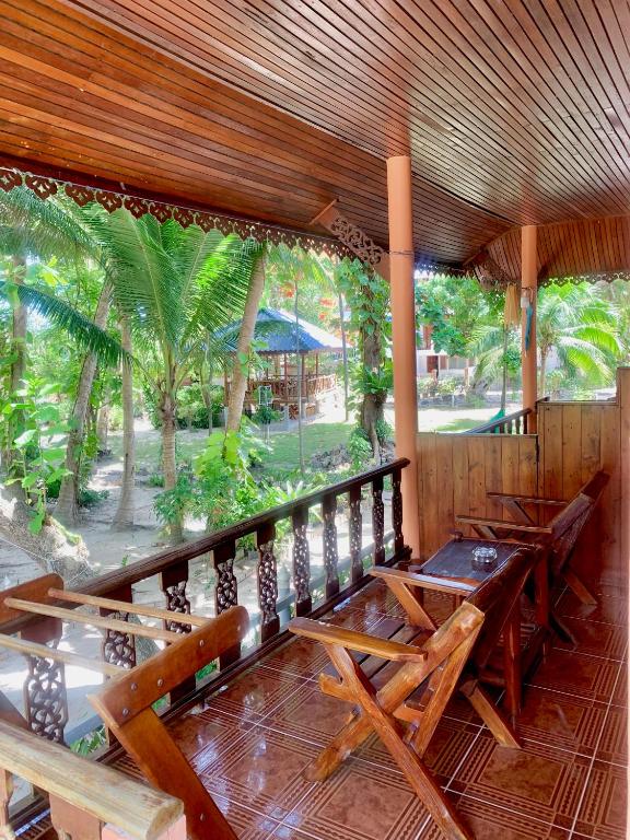 Zahrada ubytování Koh Tao Tropicana Resort