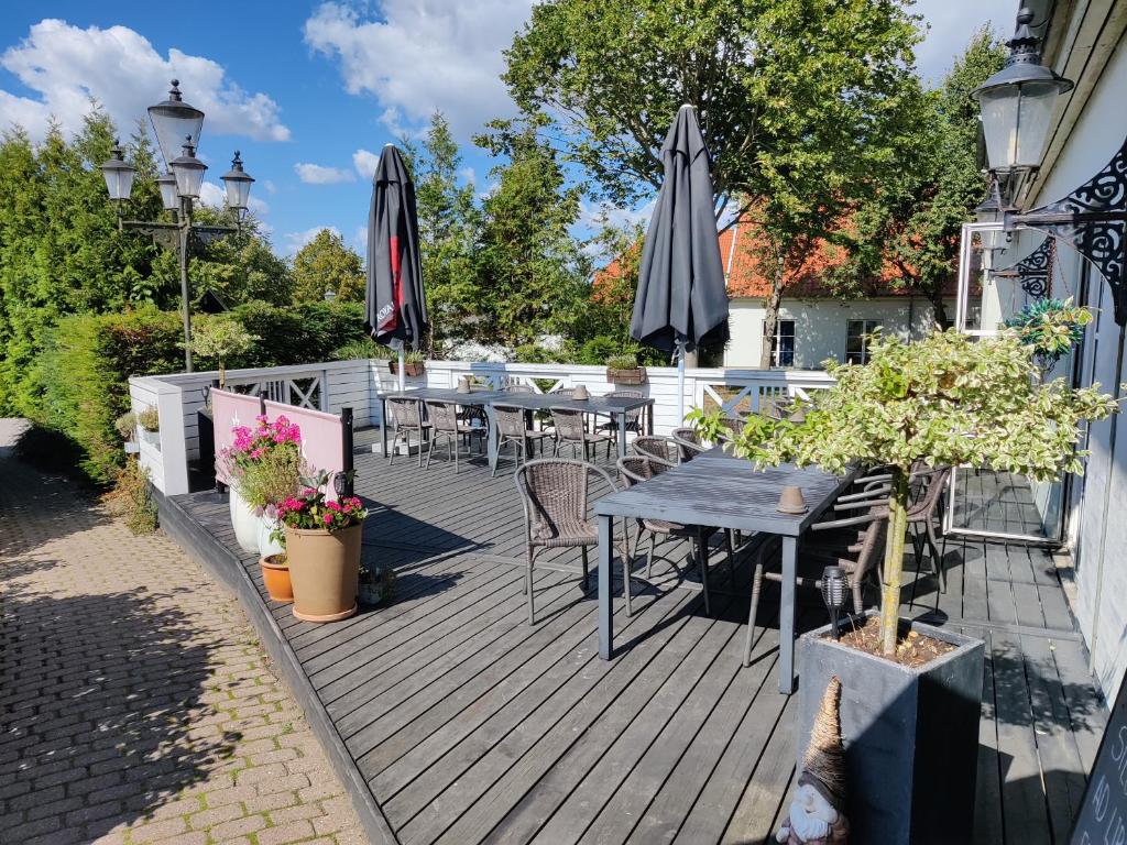 Zahrada ubytování Hotel Aarslev Kro
