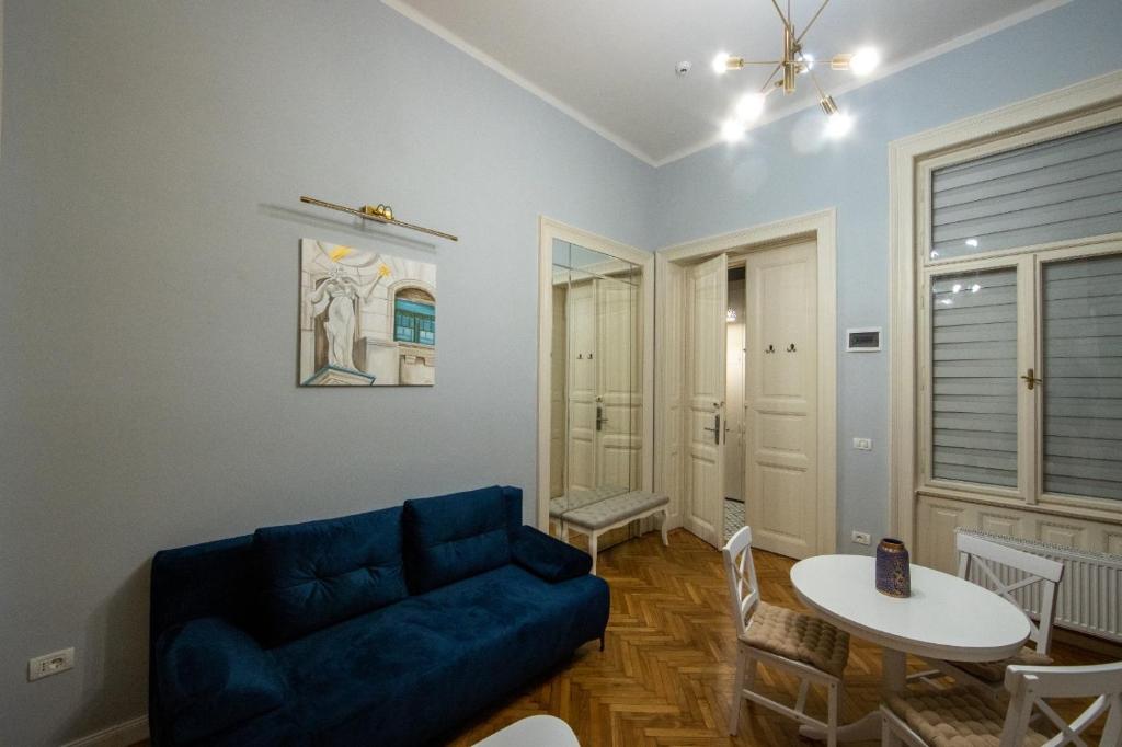 Posezení v ubytování VISAJ Deluxe Downtown