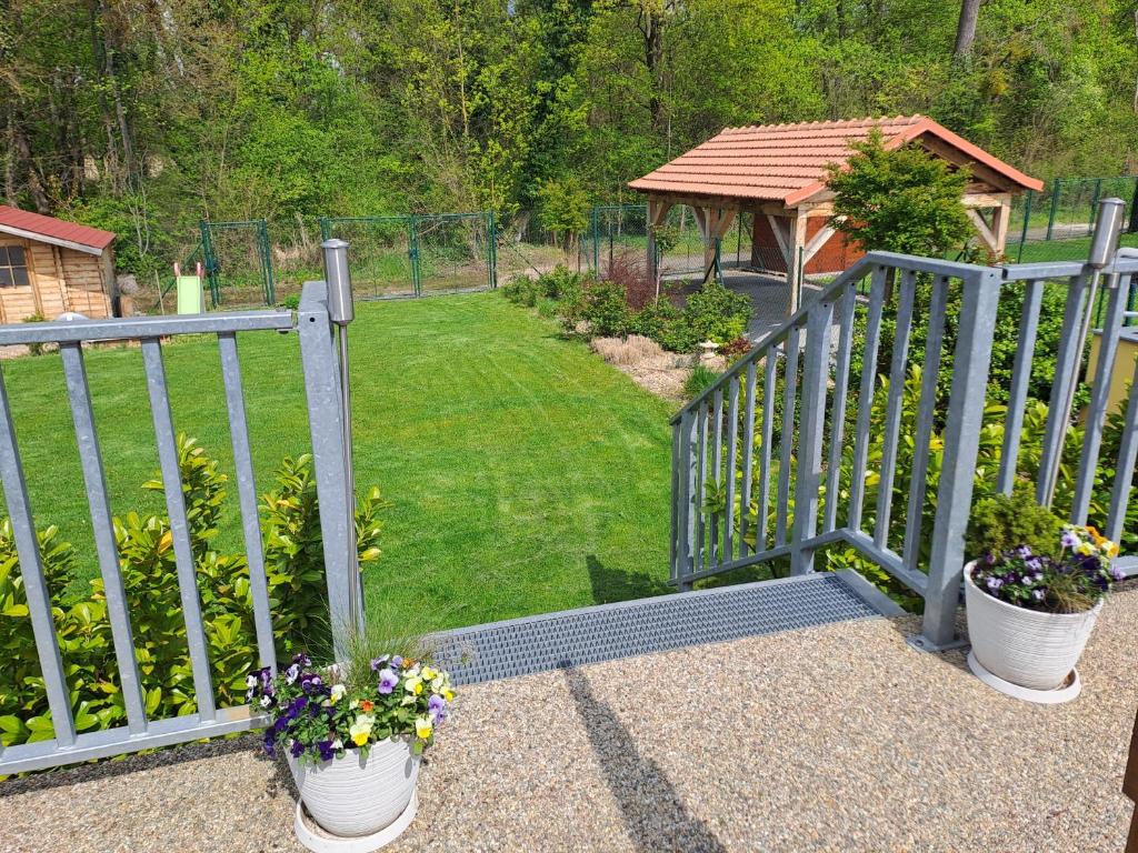 Zahrada ubytování Apartmány U Zámečku