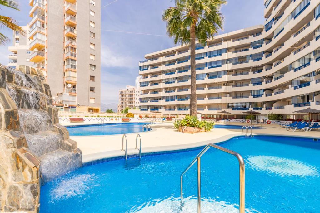 Bazén v ubytování Apartamento Turquesa Beach 310B - Grupo Turis nebo v jeho okolí