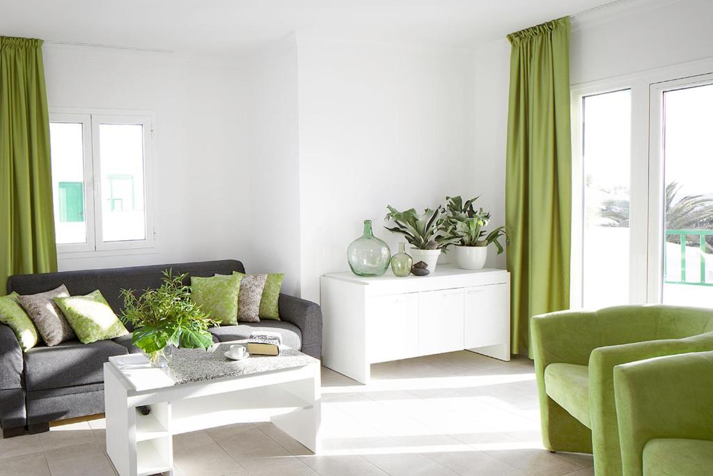 Posezení v ubytování Apartamentos El Guarapo