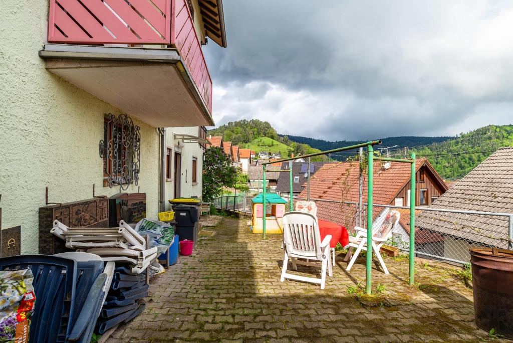 Nespecifikovaný výhled na hory nebo výhled na hory při pohledu z apartmánu