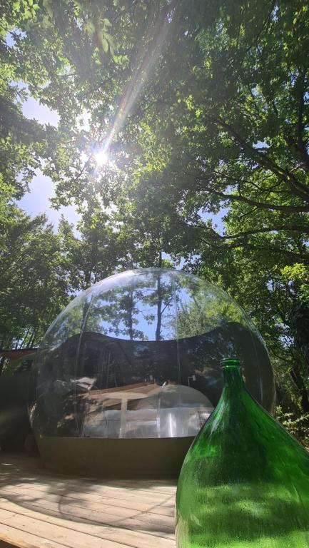 Příroda nedaleko luxury tent