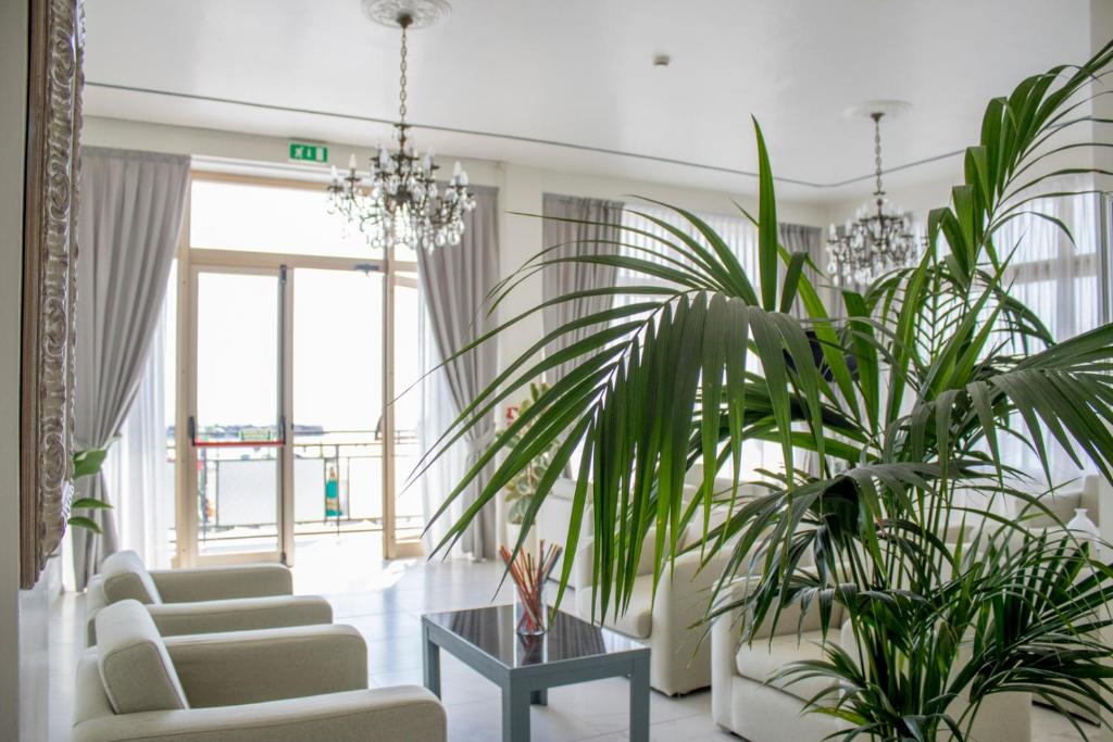 Posezení v ubytování Hotel Apollonia
