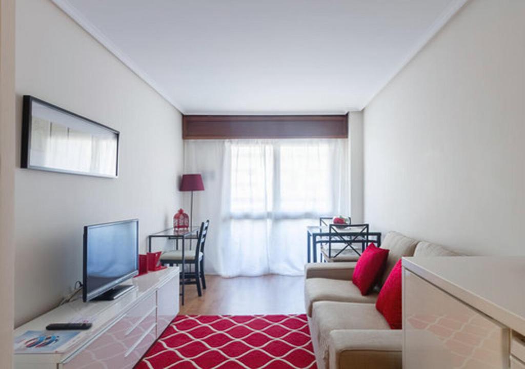 A television and/or entertainment centre at Cituspace Cuzco