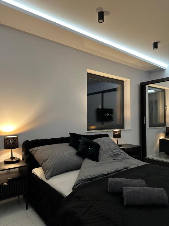 Posezení v ubytování GLAMROOM Mechelinki