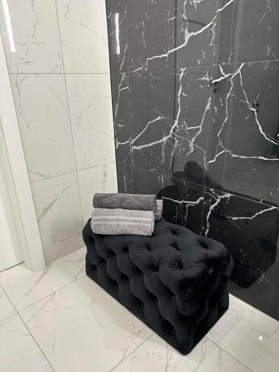 Posezení v ubytování GLAMROOM Mechelinki