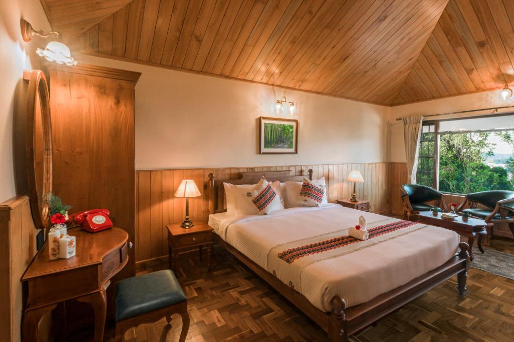 Postel nebo postele na pokoji v ubytování Willow Hill by Nature Resorts and Stays