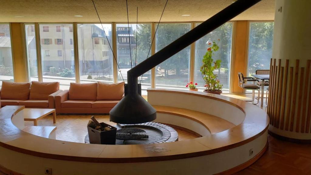 Posezení v ubytování Studio in Residencia Maresme Neu - La Molina