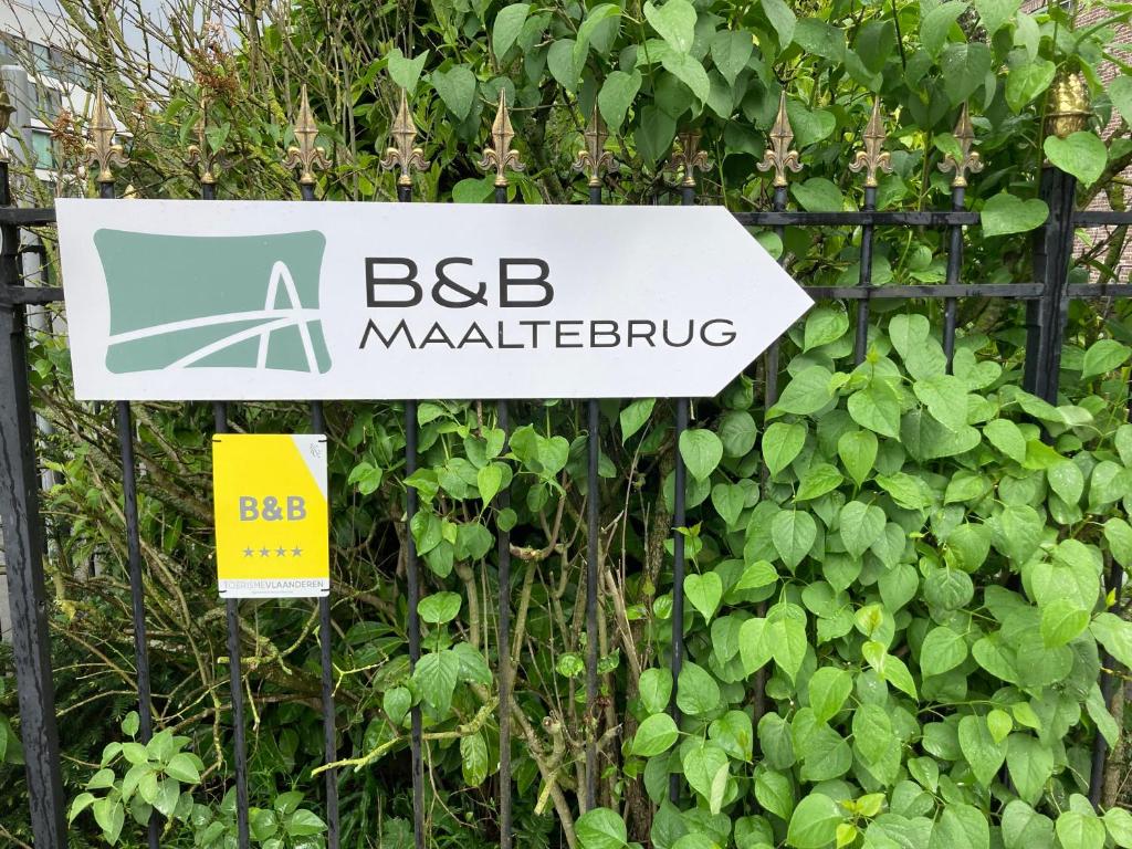 Certifikát, hodnocení, plakát nebo jiný dokument vystavený v ubytování B&B Maaltebrug