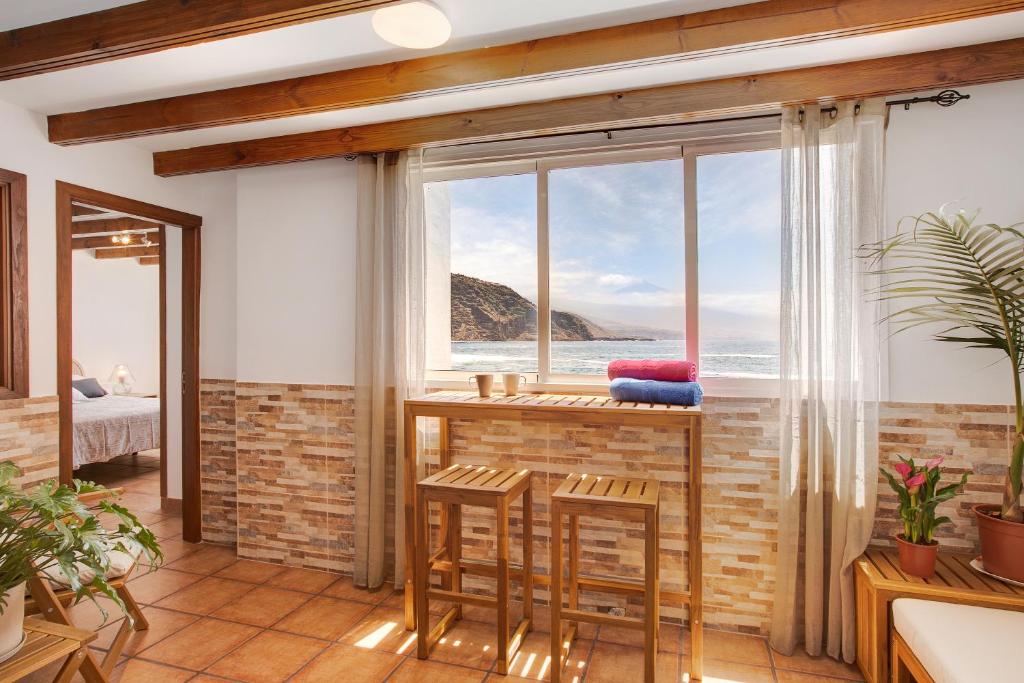 Nespecifikovaný výhled na hory nebo výhled na hory při pohledu z apartmánu