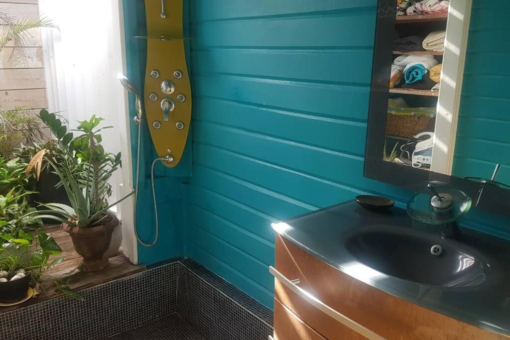 Fotografie z fotogalerie ubytování Villa Cocon Bleu , plage à pied ! v destinaci Sainte-Luce