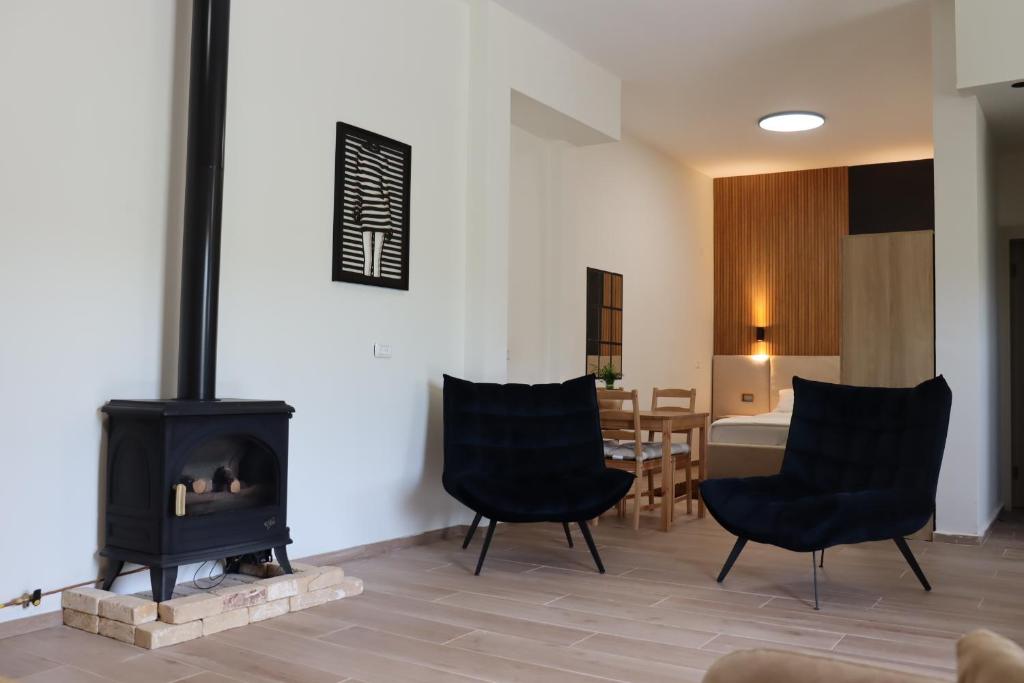 Posezení v ubytování Har-Adir B&B