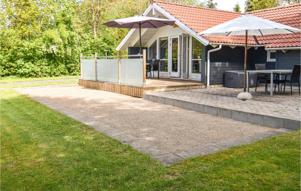 Zahrada ubytování Holiday Home Sydskrænten Oksbøl Denmark