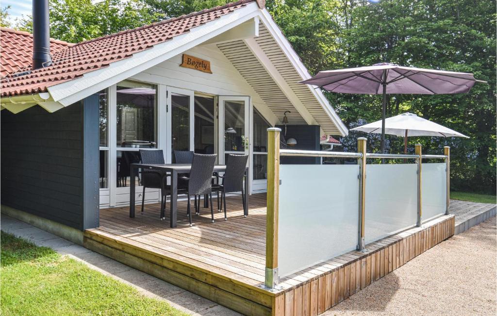 Patio nebo venkovní prostory v ubytování Holiday Home Sydskrænten Oksbøl Denmark