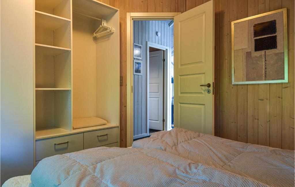 Postel nebo postele na pokoji v ubytování Holiday Home Sydskrænten Oksbøl Denmark