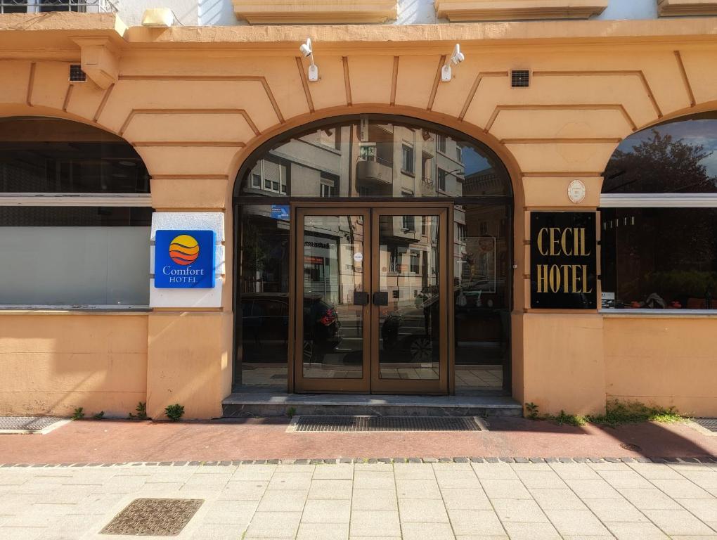 Exteriér nebo vchod ubytování Hotel Cecil Metz Gare