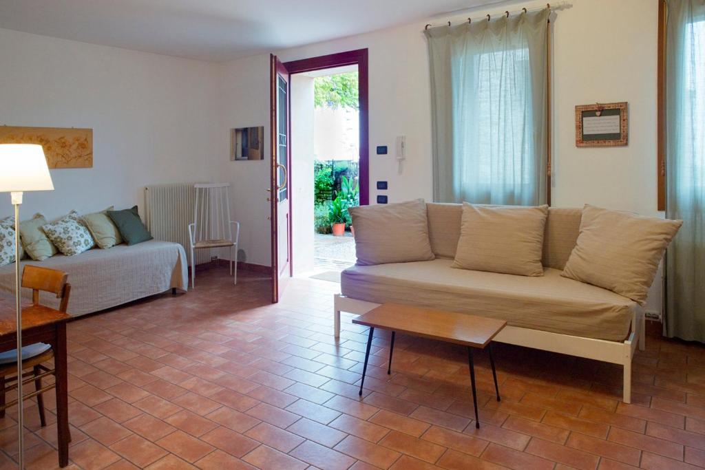 Posezení v ubytování IL PORTICO VERDE
