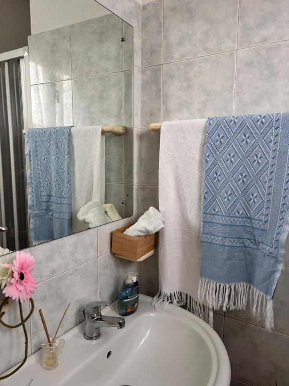 Koupelna v ubytování La Collina in una Stanza - Atessa