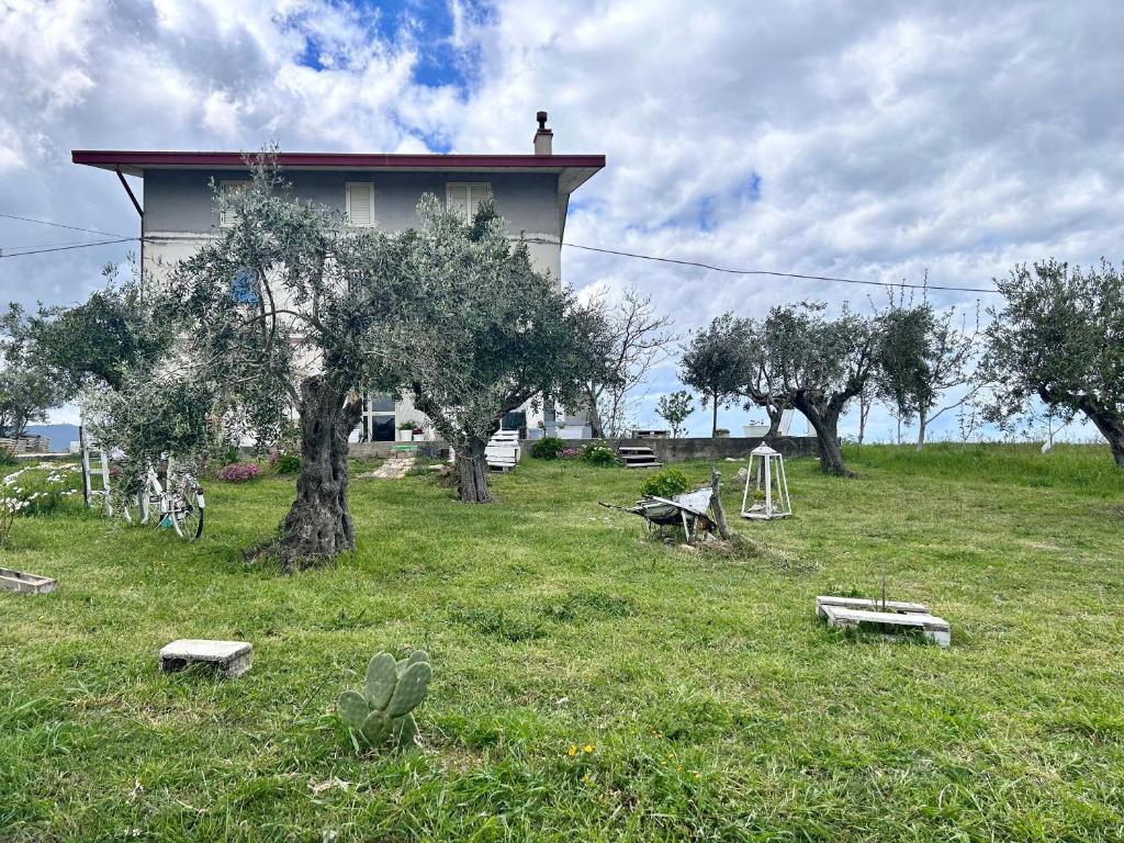 Zahrada ubytování La Collina in una Stanza - Atessa