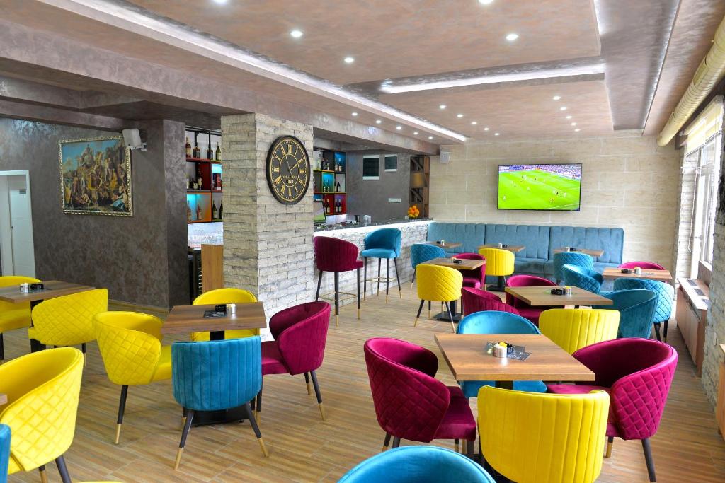 TV a/nebo společenská místnost v ubytování Apartments 29