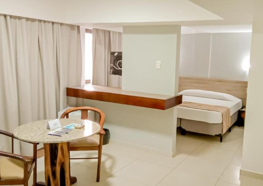 El Aram Beach Boa Viagemにあるベッド