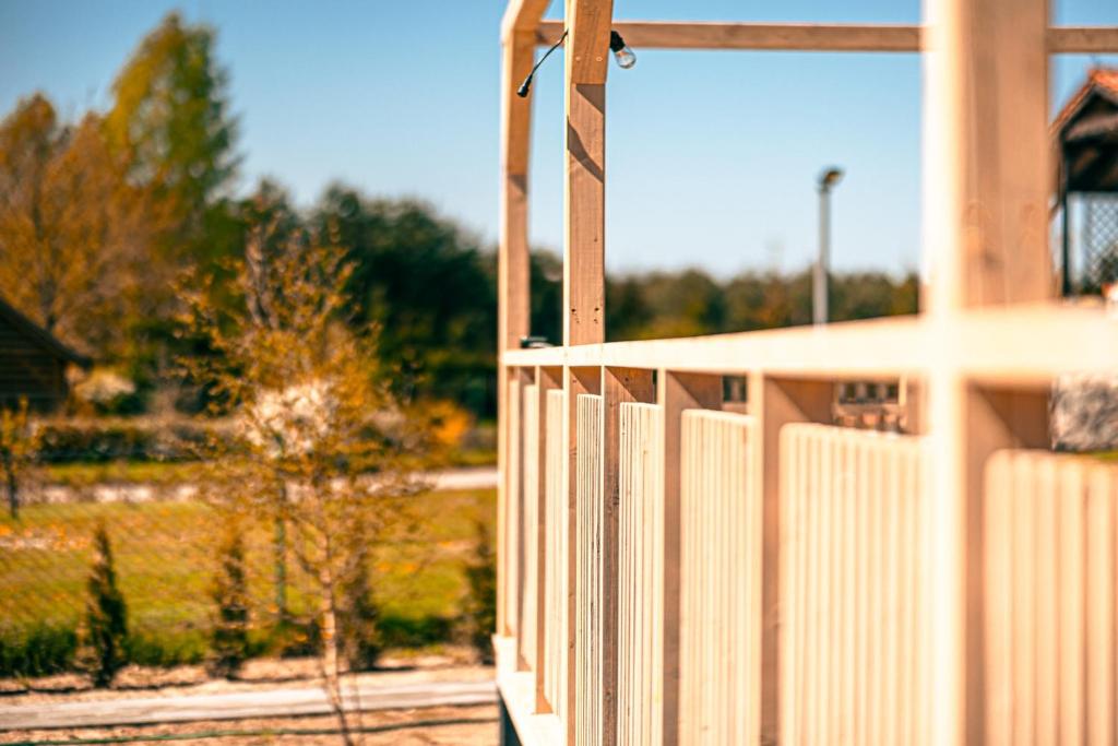 Balkón nebo terasa v ubytování Wynki no. 69