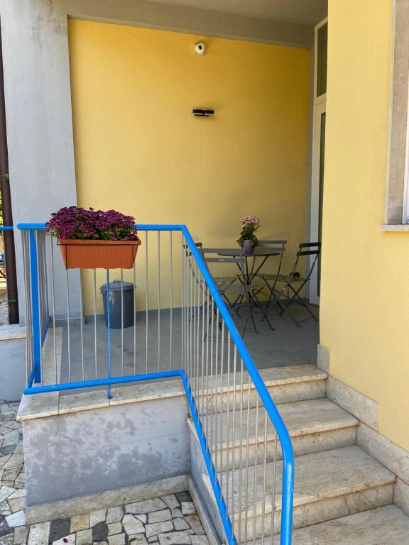 A balcony or terrace at Villa Savoia Mondello
