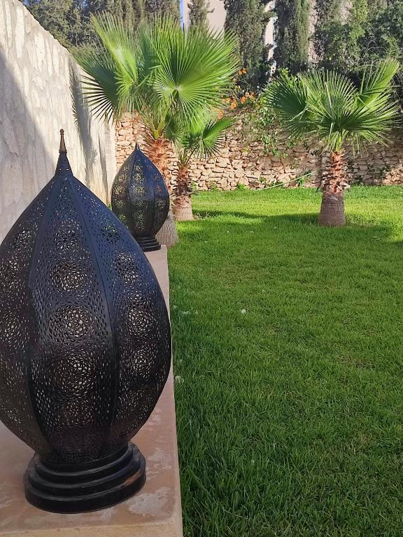 Zahrada ubytování Riad Bini-Ddik