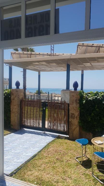 Balkón alebo terasa v ubytovaní Casita Beach Front