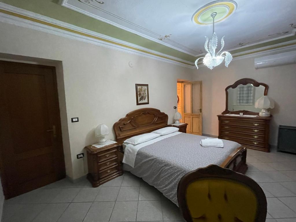 Postel nebo postele na pokoji v ubytování CA' DIJ SARACH