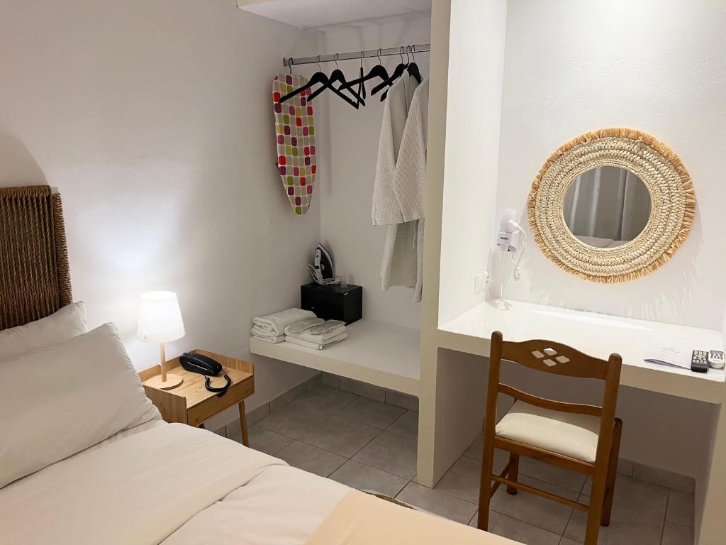 Voodi või voodid majutusasutuse Koukounari Apartments toas