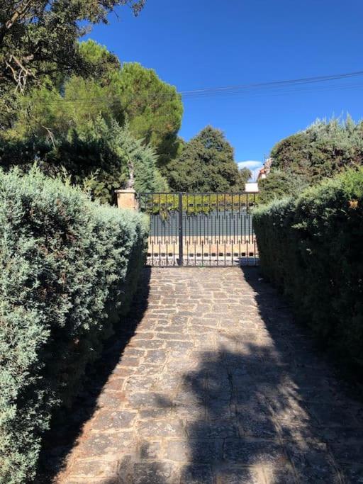Zahrada ubytování Villa Rana, con amplio jardín, barbacoa y piscina