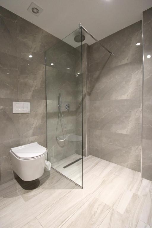 Koupelna v ubytování Hotel Bega