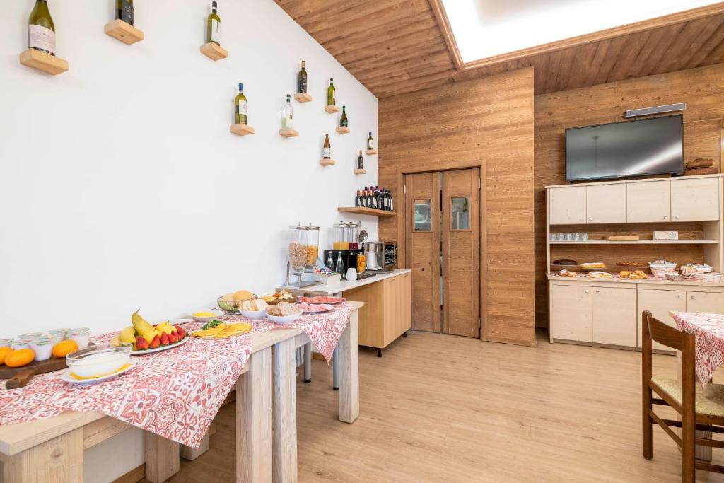Kuchyň nebo kuchyňský kout v ubytování B&B Castello Cimbergo