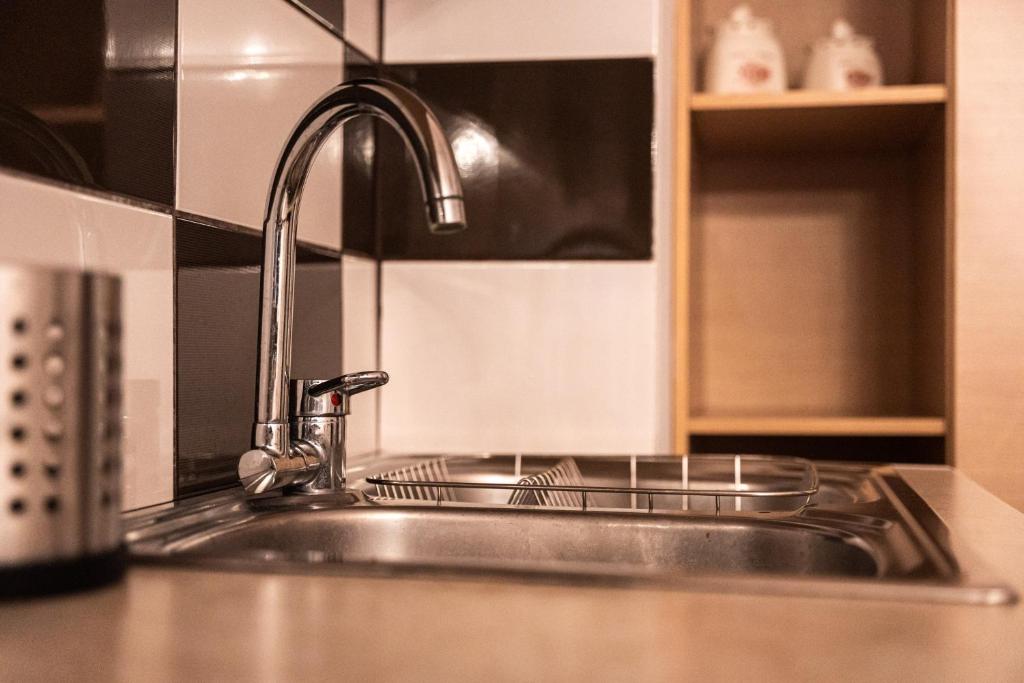 Kuchyň nebo kuchyňský kout v ubytování Lilly's House