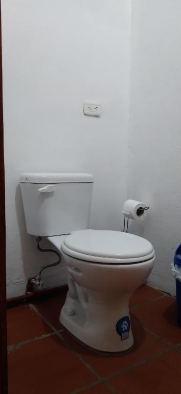 Koupelna v ubytování Aylluwasi Guesthouse